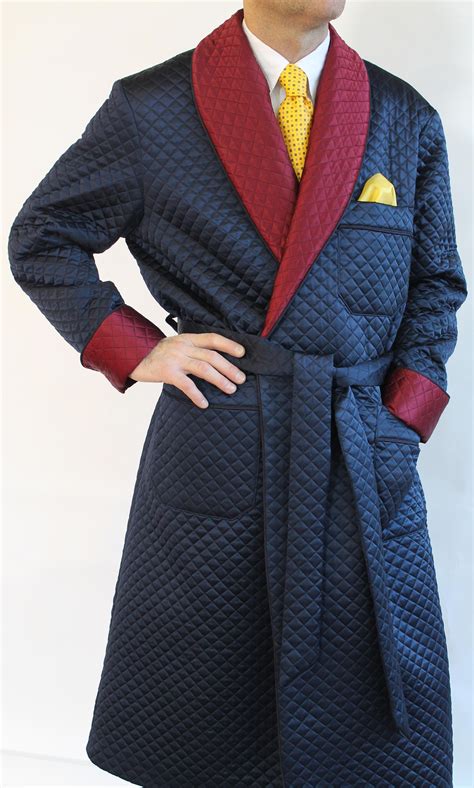 mens luxury dressing gowns